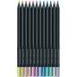 Preview: Faber-Castell Buntstifte Black Edition Metallic 12er Kartonetui